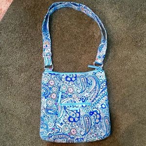 Blue Vera Bradley Shoulder Bag